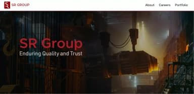 SR Group Website